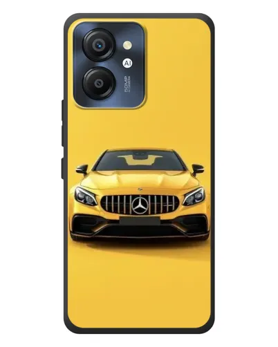 Чехол для Blackview Color 8 с картинкой «Желтый Mercedes GT»