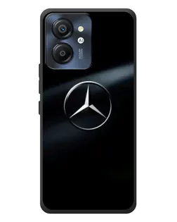 Чехол для Blackview Color 8 с картинкой «Mercedes на металле»