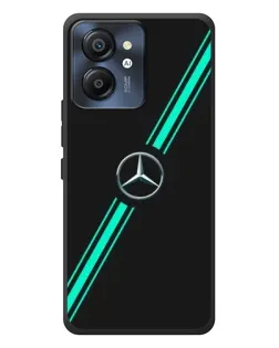 Чехол для Blackview Color 8 с картинкой «Спортивные линии Mercedes»