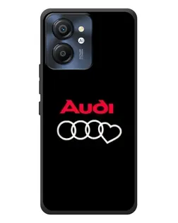Чехол для Blackview Color 8 с картинкой «Логотип Audi Heart»