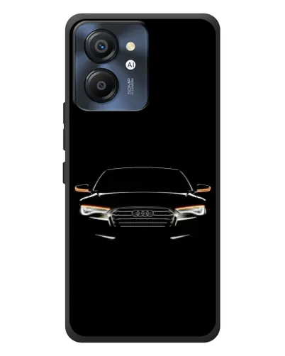 Чехол для Blackview Color 8 с картинкой «Audi — ночной контур»