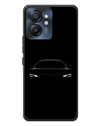 Чехол для Blackview Color 8 с картинкой «Взгляд Audi в темноте»
