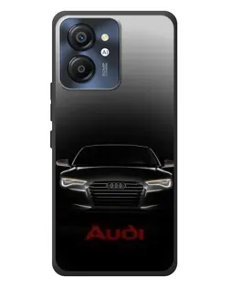 Чехол для Blackview Color 8 с картинкой «Audi — градиентный контур»