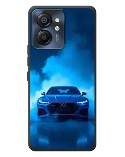 Чехол для Blackview Color 8 с картинкой «Audi — голубая энергия»