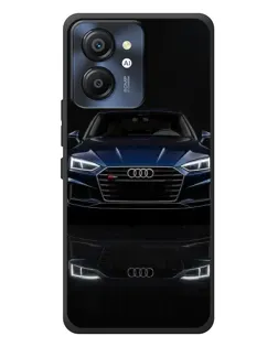 Чехол для Blackview Color 8 с картинкой «Audi — ночное отражение»