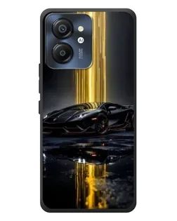 Чехол для Blackview Color 8 с картинкой «Ночной Lamborghini драйв»