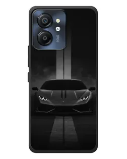 Чехол для Blackview Color 8 с картинкой «Lamborghini симметрия дорог»