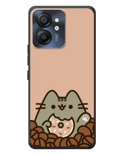 Чехол для Blackview Color 8 с картинкой «Кофейный Пушин»