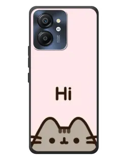 Чехол для Blackview Color 8 с картинкой «Пушин говорит Hi»