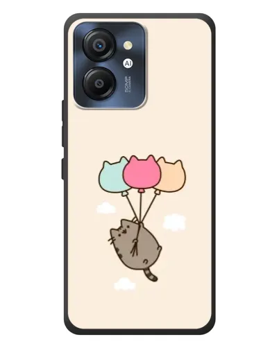 Чехол для Blackview Color 8 с картинкой «Пушин на шариках»