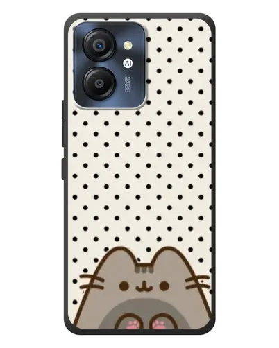 Чехол для Blackview Color 8 с картинкой «Пушин в горошек»