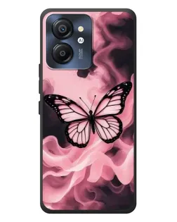 Чехол для Blackview Color 8 с картинкой «Бабочка в дыму»