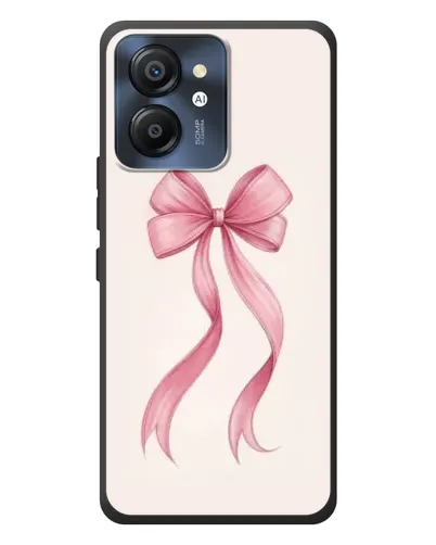 Чехол для Blackview Color 8 с картинкой «Розовый бант»