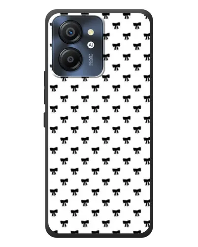Чехол для Blackview Color 8 с картинкой «Мини-бантики»