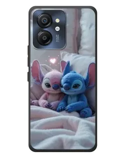 Чехол для Blackview Color 8 с картинкой «Плюшевые Стич Ангел»