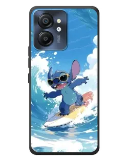 Чехол для Blackview Color 8 с картинкой «Стич на волне»