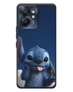 Чехол для Blackview Color 8 с картинкой «Стич в облаках»