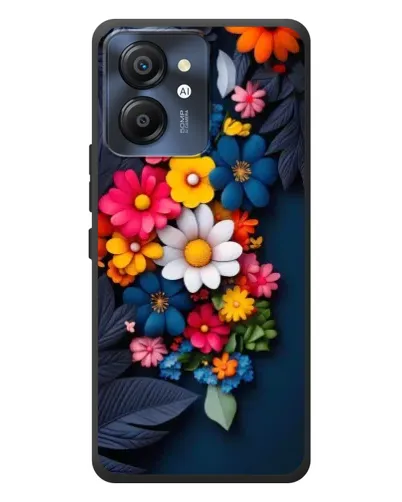 Чехол для Blackview Color 8 с картинкой «Цветочная феерия»