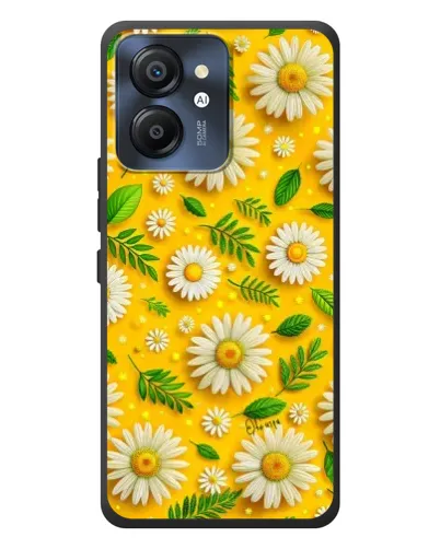 Чехол для Blackview Color 8 с картинкой «Ромашковое солнце»