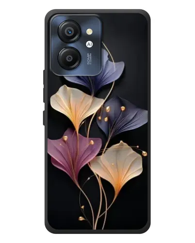 Чехол для Blackview Color 8 с картинкой «Лиловые цветы грации»