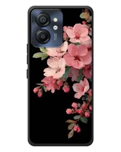 Чехол для Blackview Color 8 с картинкой «Розовая ветка сакуры»