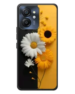 Чехол для Blackview Color 8 с картинкой «Подсолнух и ромашка»