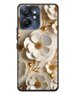 Чехол для Blackview Color 8 с картинкой «Белие бумажние  цвети»
