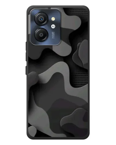 Чехол для Blackview Color 8 с картинкой «Темный абстрактный камуфляж» Чехол для Blackview Color 8 с картинкой «Темный абстрактный камуфляж»