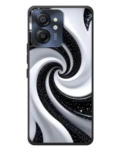 Чехол для Blackview Color 8 с картинкой «Черно-белая спираль» Чехол для Blackview Color 8 с картинкой «Черно-белая спираль»