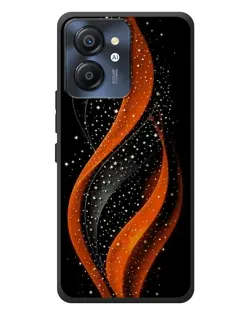 Чехол для Blackview Color 8 с картинкой «Огненная звездная волна»