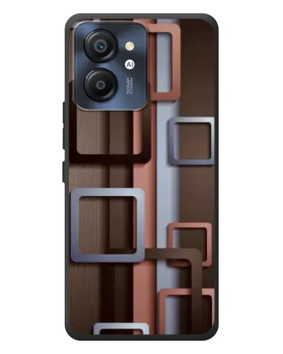 Чехол для Blackview Color 8 с картинкой «Коричневые объемные квадраты» Чехол для Blackview Color 8 с картинкой «Коричневые объемные квадраты»