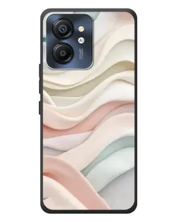 Чехол для Blackview Color 8 с картинкой «Пастельные нежные волны»