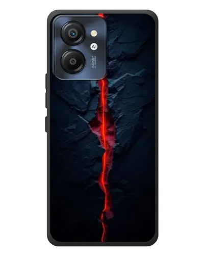 Чехол для Blackview Color 8 с картинкой «Kрасная лавовая трещина» Чехол для Blackview Color 8 с картинкой «Kрасная лавовая трещина»