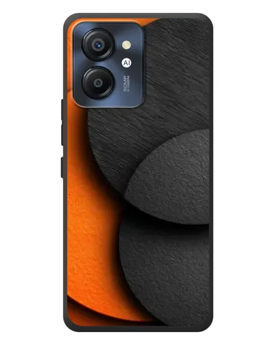 Чехол для Blackview Color 8 с картинкой «Геометрия оранжевых кругов» Чехол для Blackview Color 8 с картинкой «Геометрия оранжевых кругов»