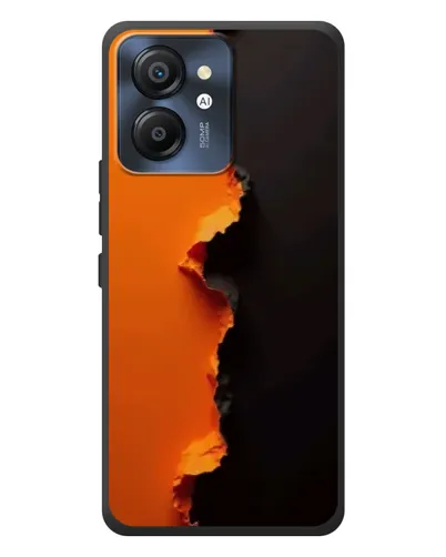 Чехол для Blackview Color 8 с картинкой «Оранжевый разлом» Чехол для Blackview Color 8 с картинкой «Оранжевый разлом»