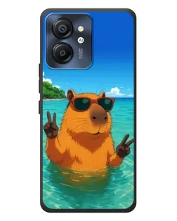 Чехол для Blackview Color 8 с картинкой «Морская капибара» Чехол для Blackview Color 8 с картинкой «Морская капибара»