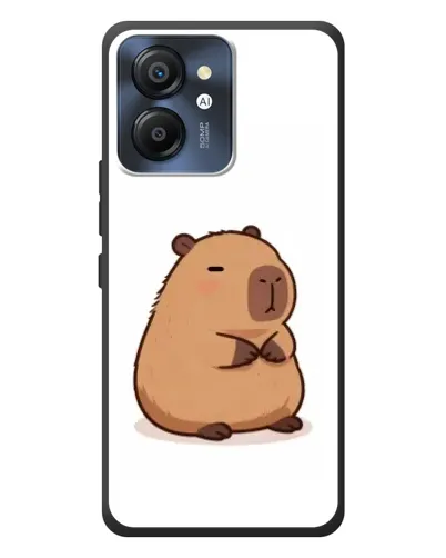 Чехол для Blackview Color 8 с картинкой «Толстенькая капибара»