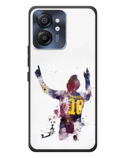 Чехол для Blackview Color 8 с картинкой «Акварельный Месси Барселона»