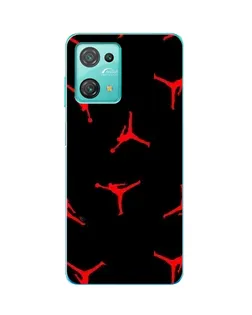 Чохол для Blackview Oscal C30 Pro з картинкою «Jordan Red Pattern» Чохол для Blackview Oscal C30 Pro з картинкою «Jordan Red Pattern»