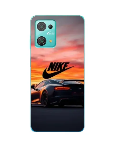 Чехол для Blackview Oscal C30 Pro с картинкой «Nike и суперкар»