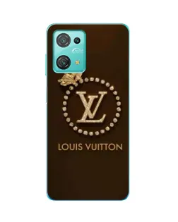 Чехол для Blackview Oscal C30 Pro с картинкой «LV — золотая печать»