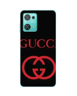 Чохол для Blackview Oscal C30 Pro з картинкою «Gucci — червоний логотип»
