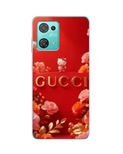 Чохол для Blackview Oscal C30 Pro з картинкою «Gucci — золотий сад»