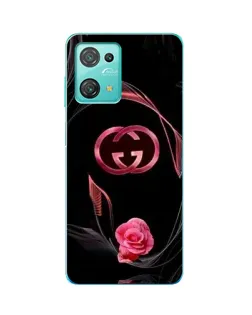 Чохол для Blackview Oscal C30 Pro з картинкою «Gucci — неонова троянда»