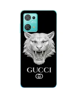 Чохол для Blackview Oscal C30 Pro з картинкою «Gucci — срібний лев»