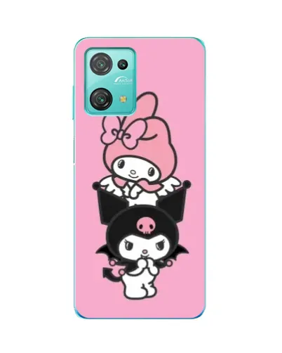 Чехол для Blackview Oscal C30 Pro с картинкой «My Melody и Kuromi»