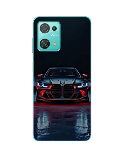 Чехол для Blackview Oscal C30 Pro с картинкой «BMW на мокрой дороге»