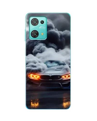Чехол для Blackview Oscal C30 Pro с картинкой «BMW в дыму»