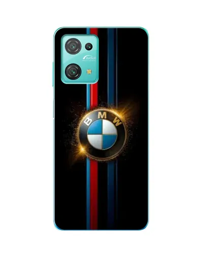 Чехол для Blackview Oscal C30 Pro с картинкой «BMW M-Power неон»
