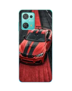 Чехол для Blackview Oscal C30 Pro с картинкой «BMW на красной дорожке»